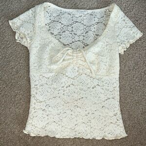 White Lace Top